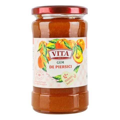 Джем персиковий, банка 0,314/0,375 (Молдова)
