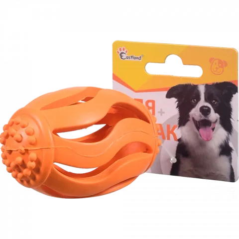 Іграшка д/собак Eastland 12 см М`яч регбі гумовий