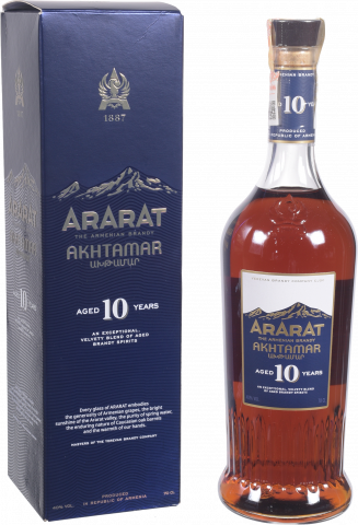 Бренді вірменський Арарат Ахтамар 0,7 л кор. 10 років 40
