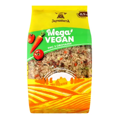 Рис Зерновита 500 г з овочами