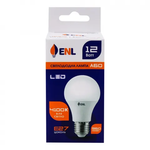 Лампа LED Enerlight A60 12 Вт E27