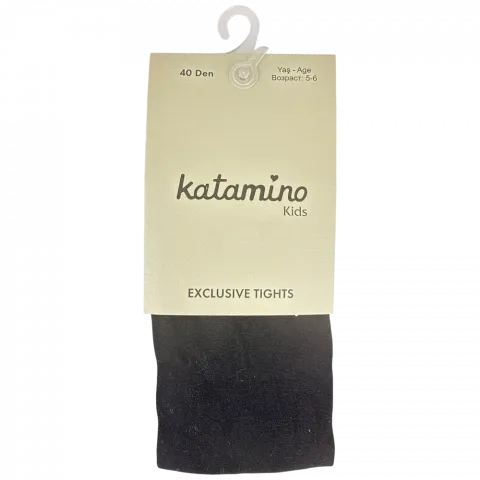 Колготи д/дів. Katamino k60002 р. 5-6 чорний И713(Тур)