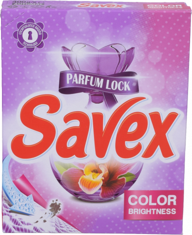 Порошок Savex 400 г автомат Parfum Lock Color Brightness И022