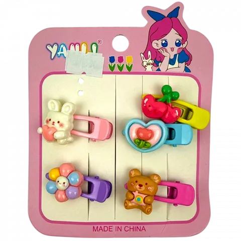 Заколки для волосся 5 шт. арт. 3727-31 И867