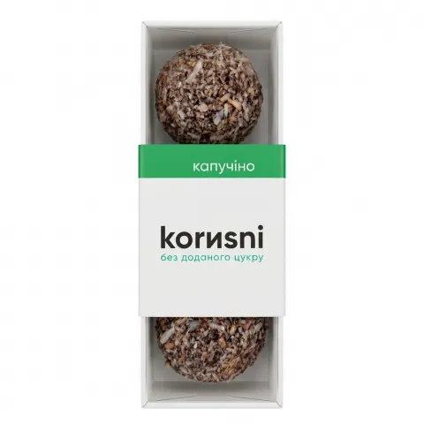 Цукерки Korusni 55 г Капучино