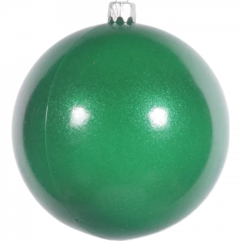 Прикраса ялинкова Куля пластик Фарба 100 мм 2791