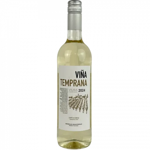 Вино Vina Temprana 0,75л сухе біле 13 2024 ІспаніяИ069