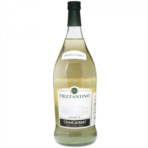 Вино ігристе ZONIN Frizzantino 1,5л біле 7,5 (Італія)