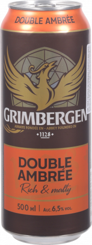 Пиво Грімберген 0,5 л з/б Дабл-амбрі