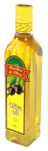 Олія оливкова Maestro de Oliva 0,5 л скло рафінована