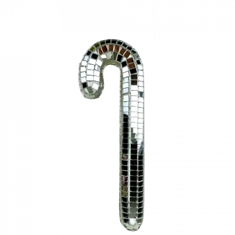 Прикраса ялинкова диско Льодяник різдвяний 14,55,52 см арт. HG-88592S 9245 И730