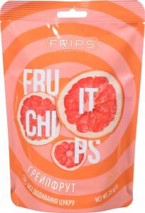 FRIPS чіпси з грейпфрута 25 г