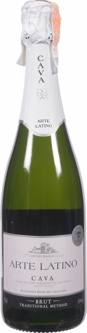 Вино ігристе Арте Латіно Cava Brut 0,75 л сух. біле