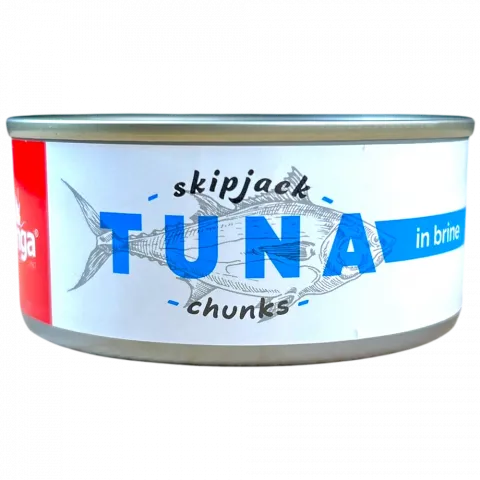 Конс Тунець BANGA 160 г з/б шмат. у власн.соку ключ