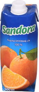 Сік Сандора 0,5 л Апельсин