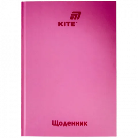 Щоденник Kite 48 арк тв. обкл. блок розжевий K26-262-15