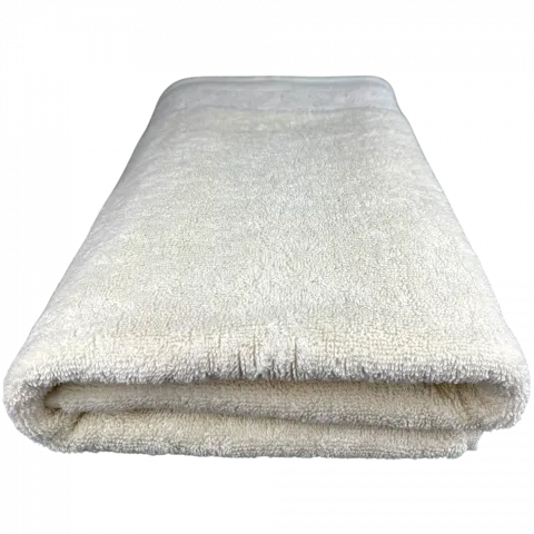 Рушник махровий DINA.ME QD-0496 70х140 см 550 г/м2 Ваніль (Узбекистан) И618