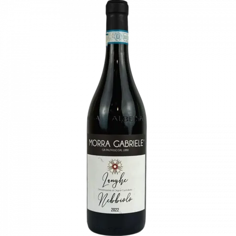 Вино Morra Gabriele Ланге Неббіоло 2022 0,75 л сух. червон.