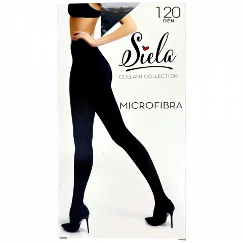 Колготи жін. Siela microfibra 3D 120 nero 4