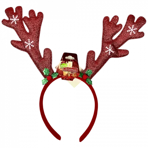 Обруч новорічний Ріжки арт. 6504-6 И447