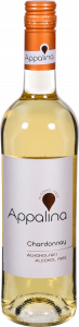 Вино Аппаліна Шардоне 0,75 л б/алког. н/сол. біле 0