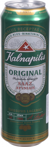 Пиво Калнапіліс 0,5 л з/б Original