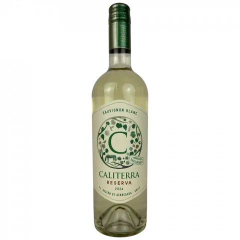 Вино CALITERRA Res 0,75л Сав. Блан сух. біле 13 (Чілі)