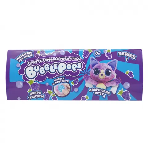 Іграшка мяка Bubble Pops Виноградне кошеня 2312004/5