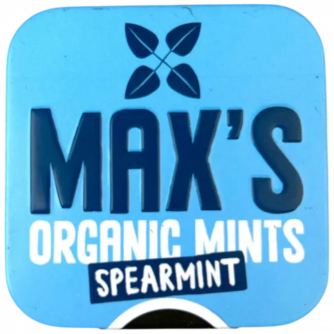 Драже Max`s 35 г зі смаком м`яти органічне