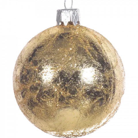 Прикраса ялинкова Куля пластик Ретро Блиск 60 мм 1534
