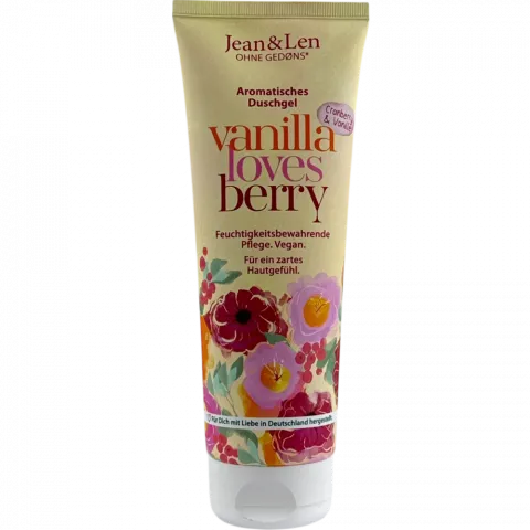 Гель для душу Jean and Len 250 мл Ваніль та журавлина