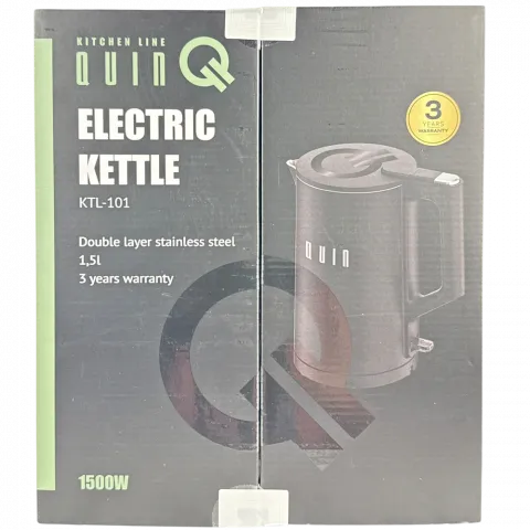 Електрочайник Quin KTL-101 Black