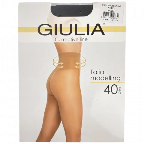 Колготи жін. Giulia Talia Modelling 40 Nero 5XL