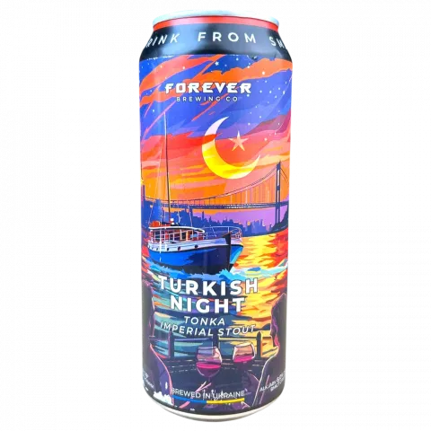 Пиво Forever 0,5 л з/б Turkish Night