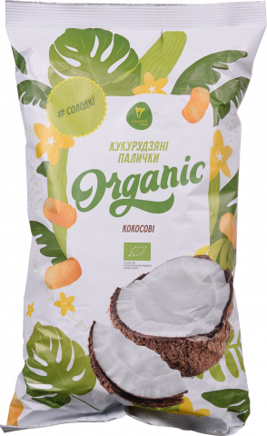 Кукурудзяні пал Екород 70 г солодкі кокосові органічні