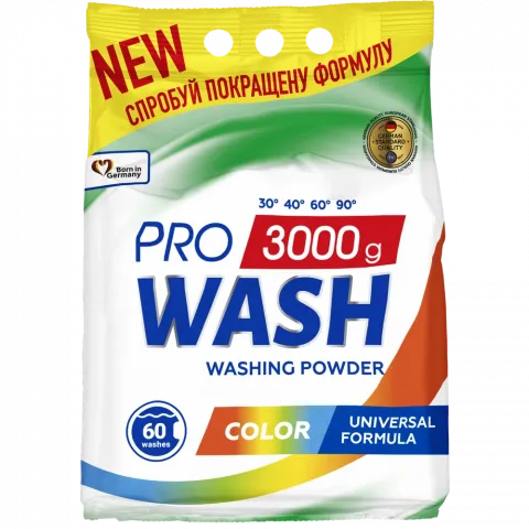 Порошок д/прання ProWash 3000 г Колор