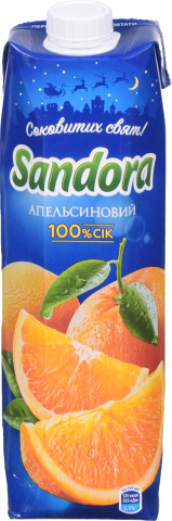 Сік Сандора 0,95 л Апельсин