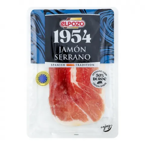 Хамон ELPOZO Серрано нар. 80 г (вит. 12 міс.) (Іспанія)