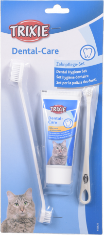Зубна паста д/котів Trixie зі щіткою