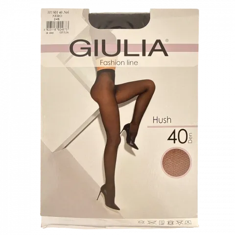 Колготи жін. Giulia Hush 40 6 Nero 2