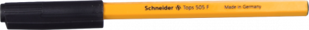 Ручка кулькова Schneider Tops 505F 0,5 мм чорна S150501