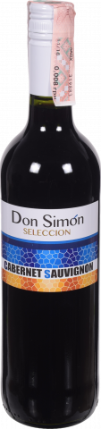 Вино Дон Сімон Каберне Совіньйон 0,75 л сух. червон. 12,5