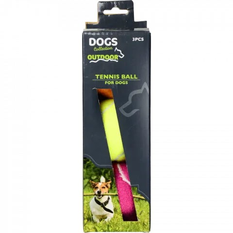 Іграшка для собак Тенісний м`яч, 3 шт. по 63 мм 491013940 И547 (КІН)