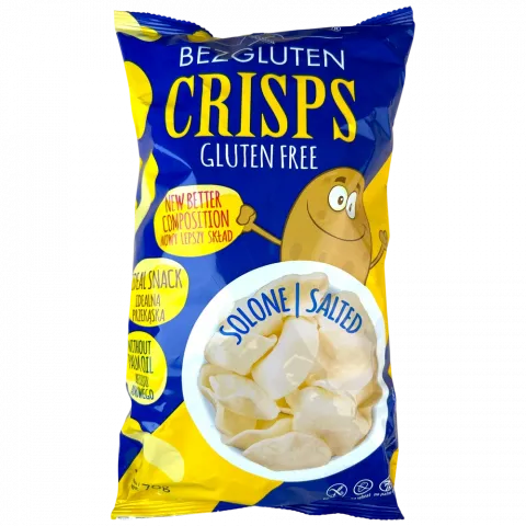 Чипси Bezgluten 70 г солоні без глютену И128 (Польща)