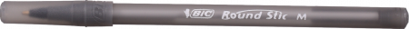 Ручка кульк. BIC Round Stic 0,4 мм чорна