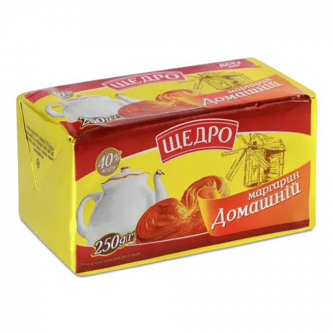 Маргарин Щедро 250 г 40 Домашній