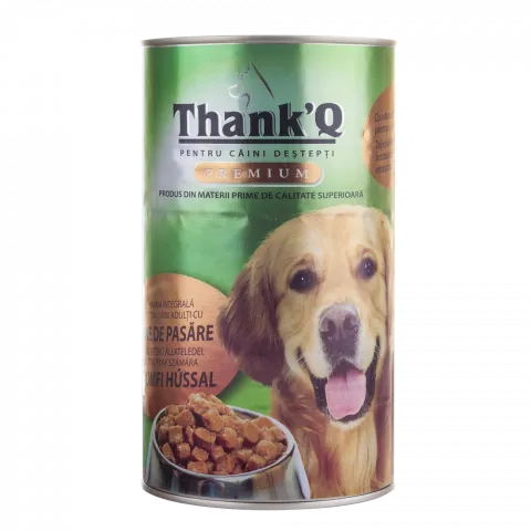 Корм д/собак THANKQ PREMIUM 1240г Курка з/б (Румунія)