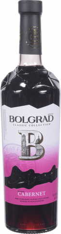 Вино Болград Каберне 0,75 л сух. червон.