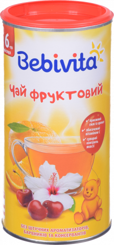Чай Bebivita 200 г фруктовий 1788