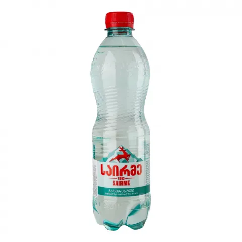 Вода мінеральна SAIRME 0,5л газ. ПЕТ (Грузія)